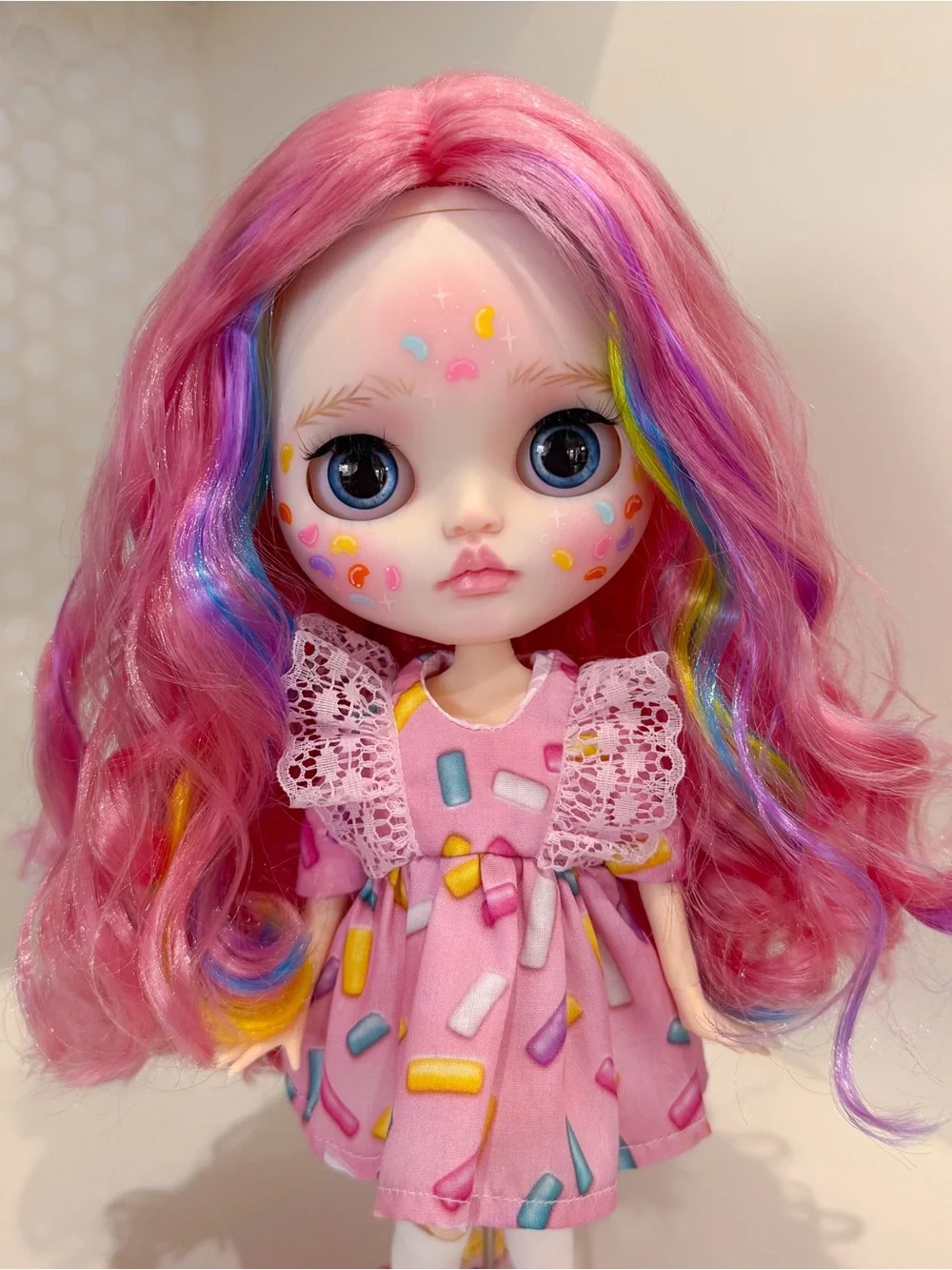 Custom OOAK Factory Blythe Doll 💖🍬🍭